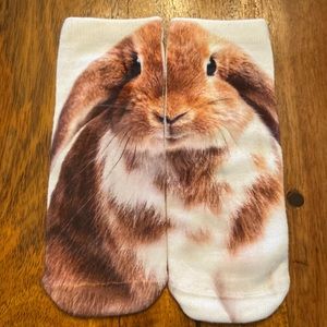 Living Royal bunny rabbit ankle socks